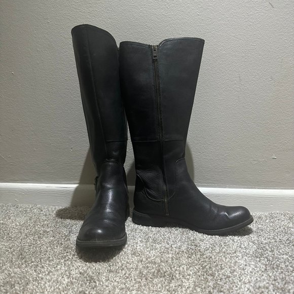 Timberland Women's Genuine leather boots timberland riding boots women Size 7 - Picture 4 of 9